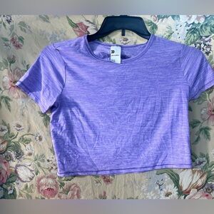 Target Lavender Crop Top